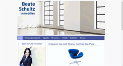 Desktop Screenshot of beate-schultz-immobilien.de